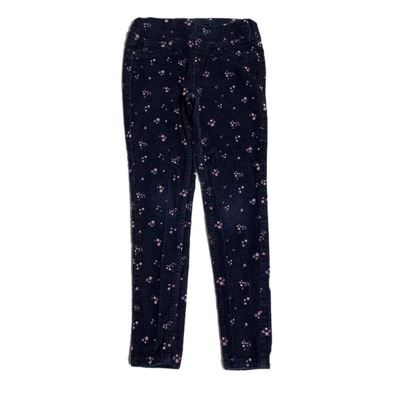 George girls 8Y corduroy mini floral print pants - Picture 1 of 3